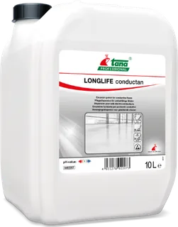 LONGLIFE conductan — ווקס אנטי-סטטי לרצפות מוליכות, מכל 10 ליטר