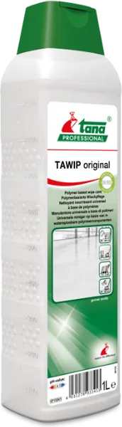 TAWIP original — חומר שטיפה ושימור ווקס לרצפות PVC, בקבוק 1 ליטר